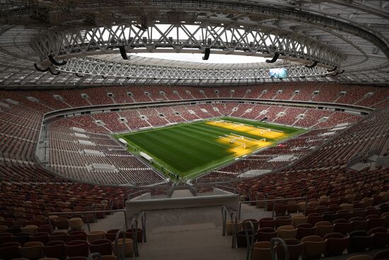 Luzhniki Stadium in Moscow