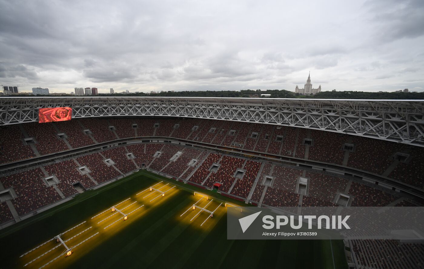 Luzhniki Stadium in Moscow