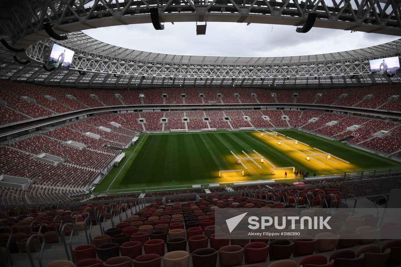 Luzhniki Stadium in Moscow
