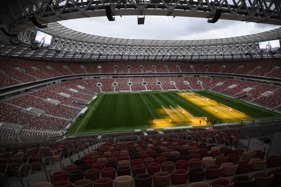 Luzhniki Stadium in Moscow