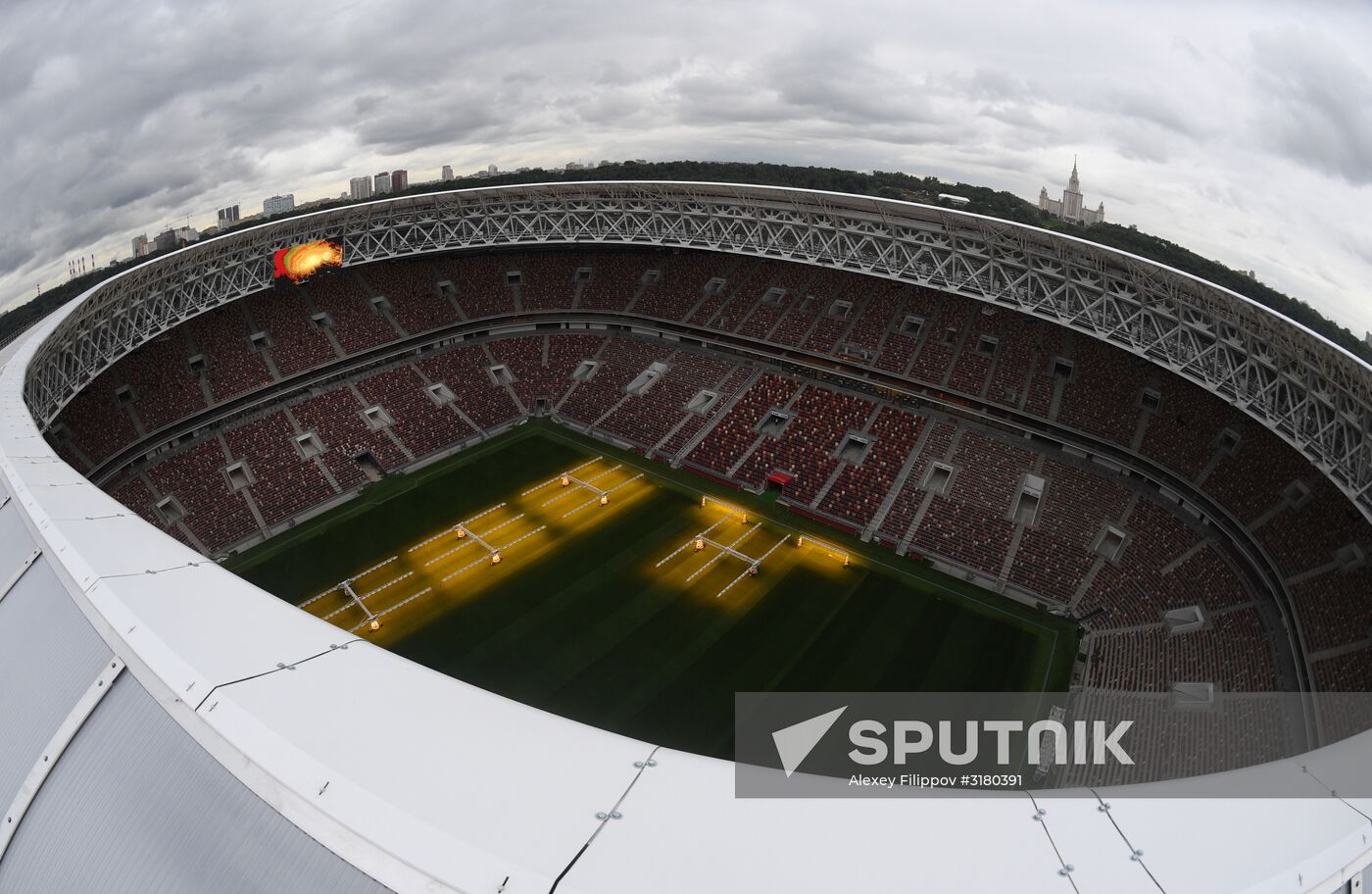 Luzhniki Stadium in Moscow