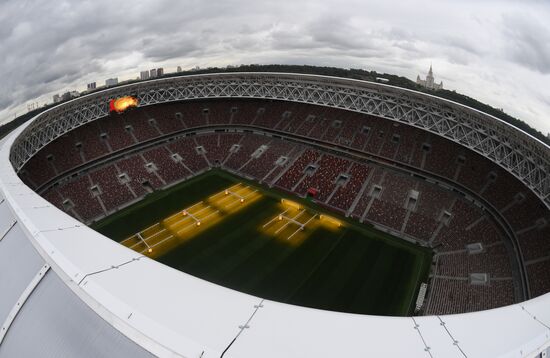 Luzhniki Stadium in Moscow