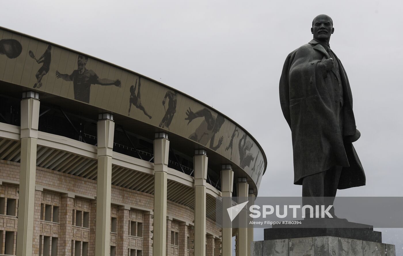Luzhniki Stadium in Moscow