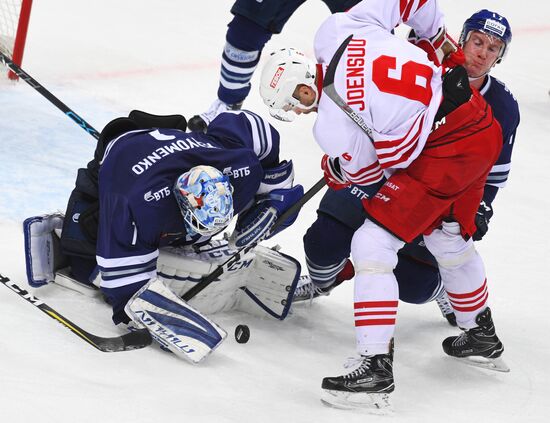 Ice hockey. KHL. Dynamo Moscow vs. Jokerit