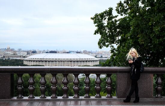 Luzhniki Stadium in Moscow