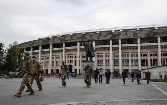 Luzhniki Stadium in Moscow