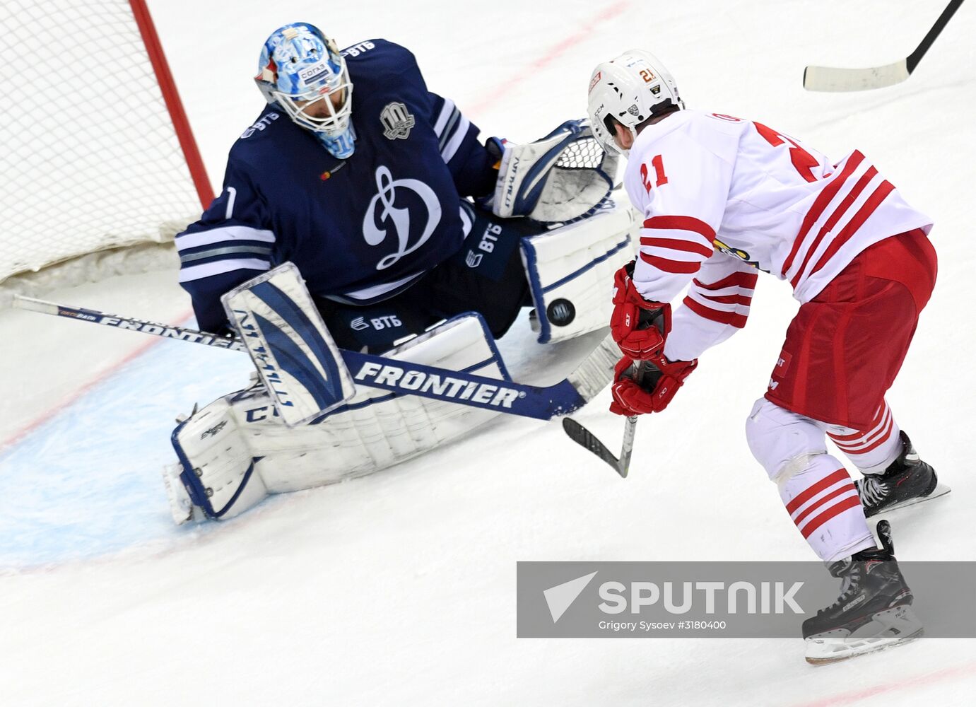 Ice hockey. KHL. Dynamo Moscow vs. Jokerit