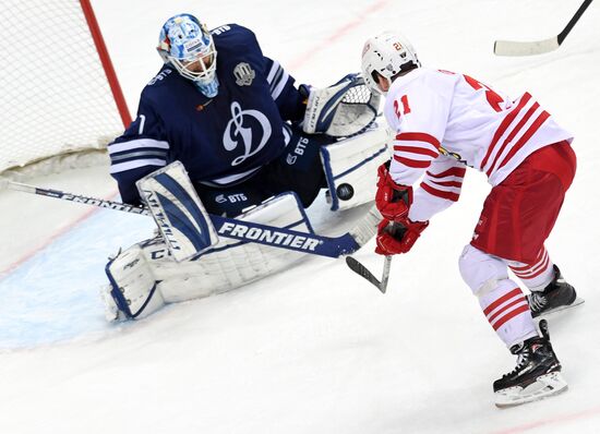 Ice hockey. KHL. Dynamo Moscow vs. Jokerit