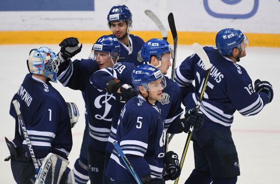 Ice hockey. KHL. Dynamo Moscow vs. Jokerit