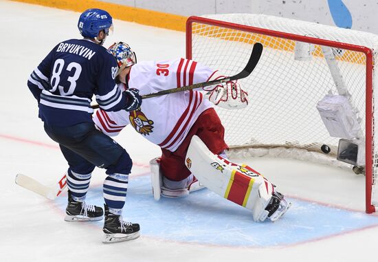 Ice hockey. KHL. Dynamo Moscow vs. Jokerit