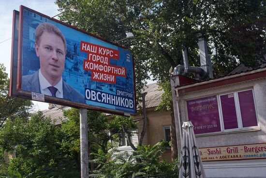 Russia's countrywide election campaign