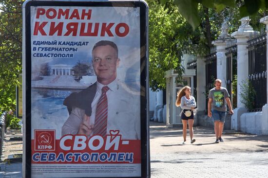 Russia's countrywide election campaign