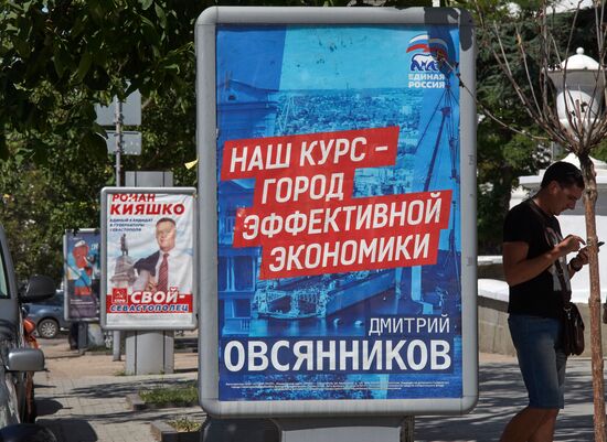 Russia's countrywide election campaign