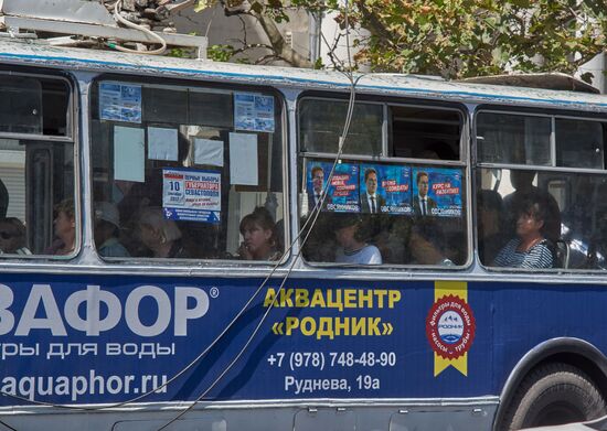 Russia's countrywide election campaign