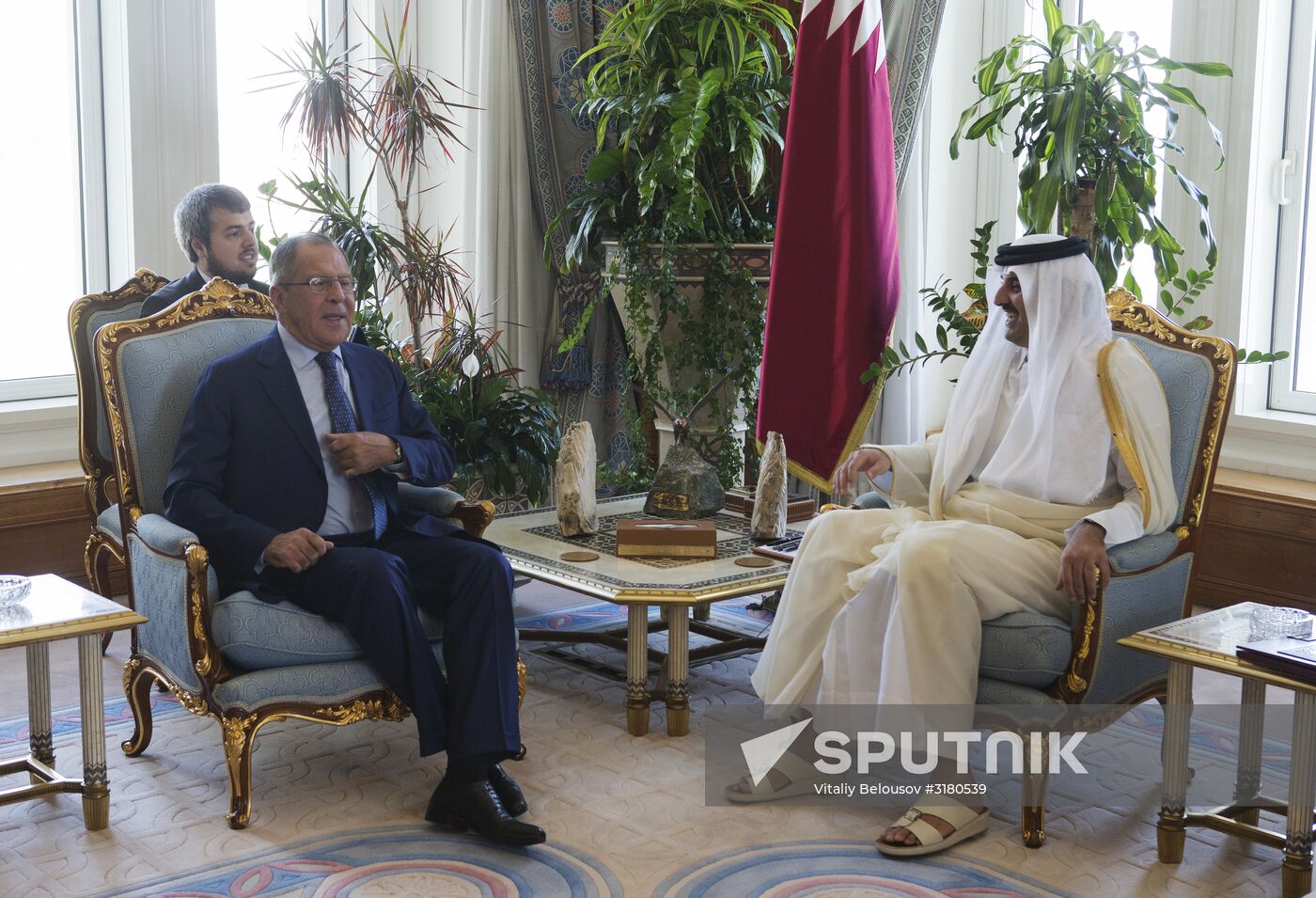 Foreign Minister Sergei Lavrov visits Qatar