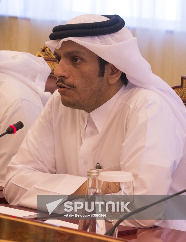 Foreign Minister Sergei Lavrov visits Qatar
