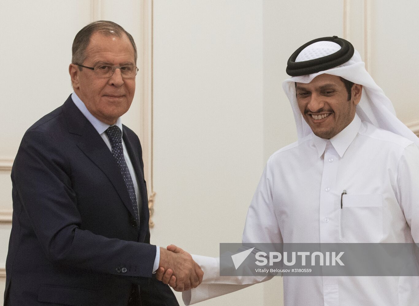 Foreign Minister Sergei Lavrov visits Qatar
