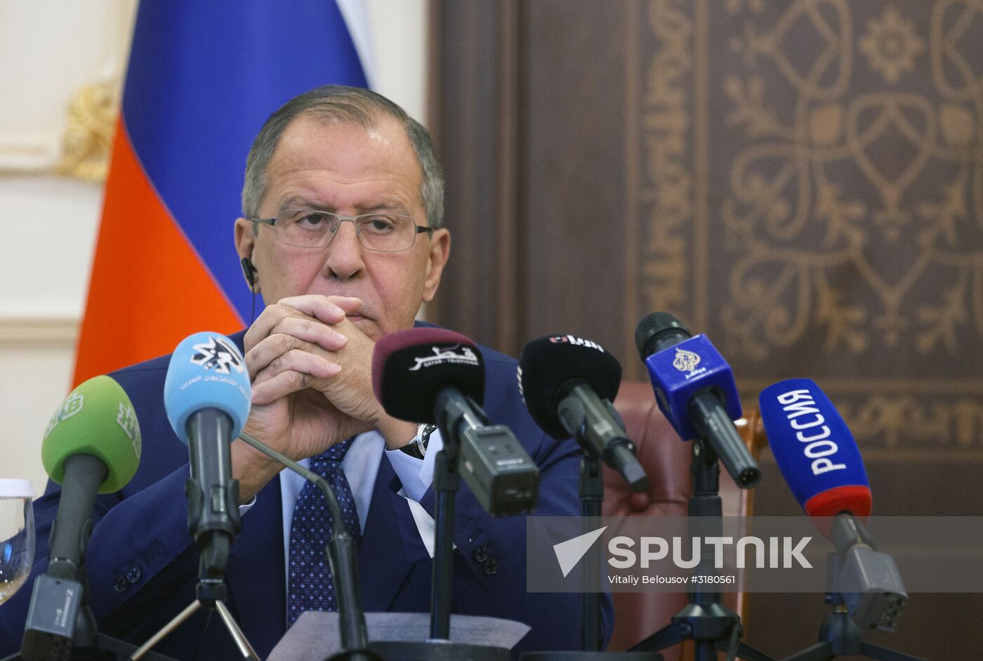 Foreign Minister Sergei Lavrov visits Qatar