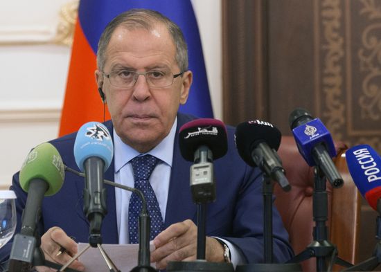 Foreign Minister Sergei Lavrov visits Qatar