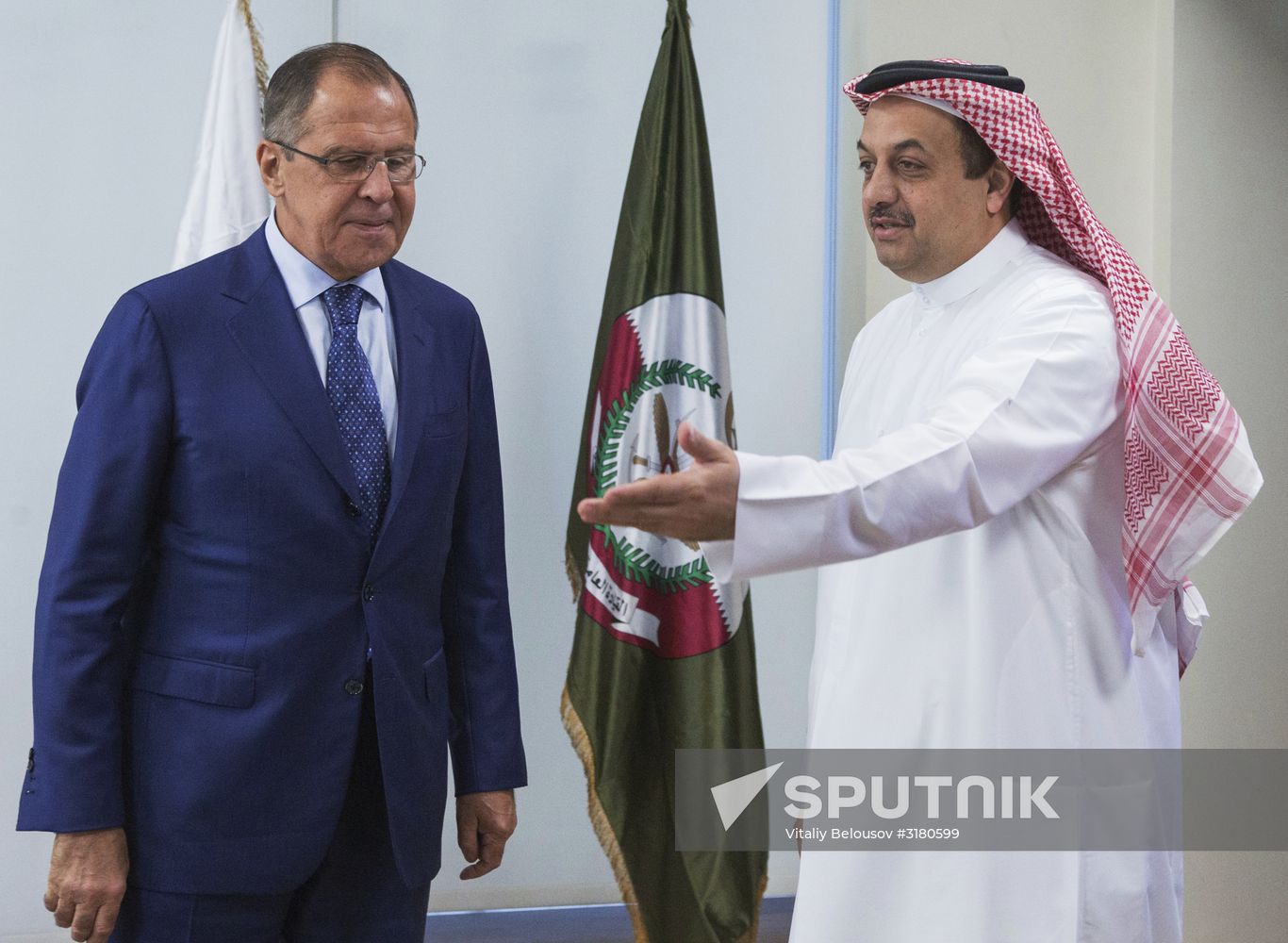 Foreign Minister Sergei Lavrov visits Qatar