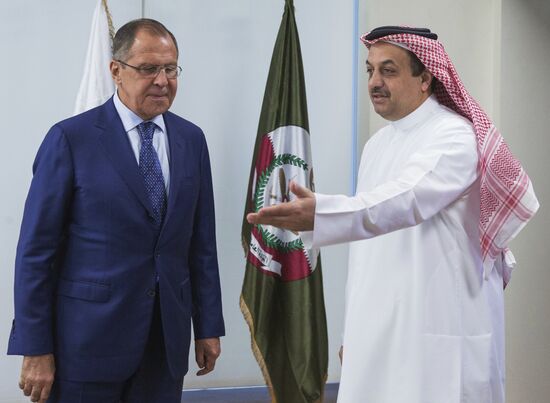 Foreign Minister Sergei Lavrov visits Qatar