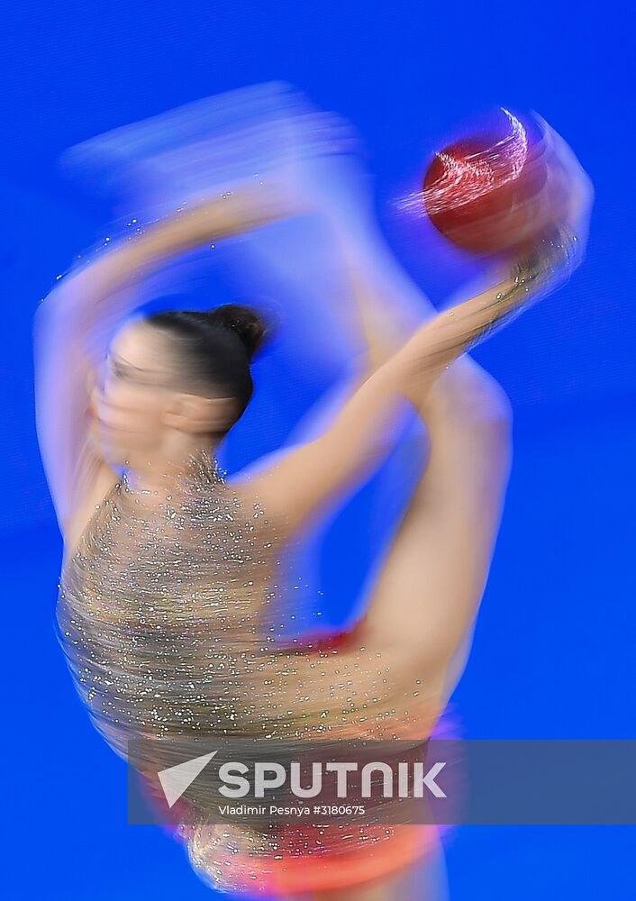 Rhythmic Gymnastics. World Championships. Day one