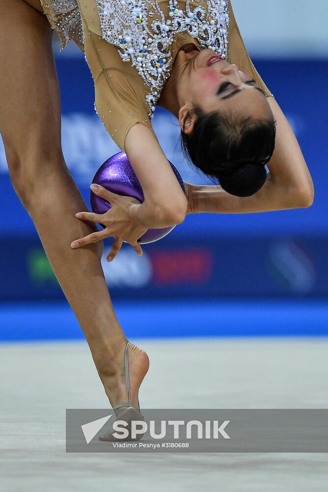 Rhythmic Gymnastics. World Championships. Day one