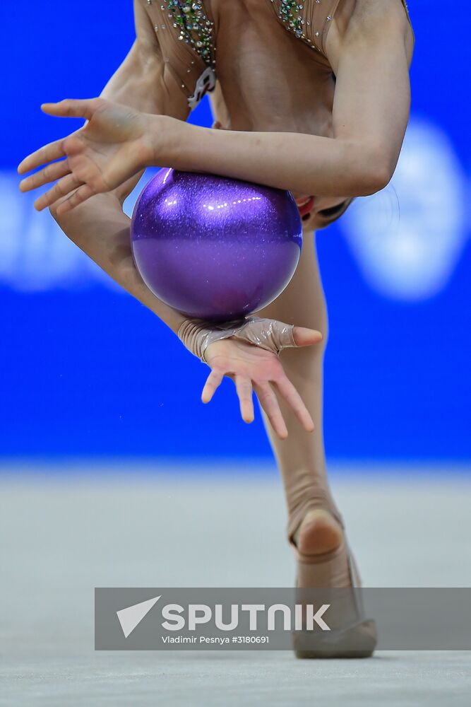 Rhythmic Gymnastics. World Championships. Day one