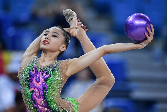 Rhythmic Gymnastics. World Championships. Day one