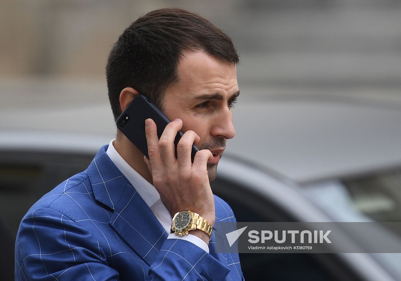 Situation at Department of Internal Affairs for Kitai-Gorod District where Umar Dzhabrailov is delivered