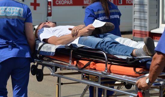 Russian Emergencies Ministry stages drills in Krasnodar Territory