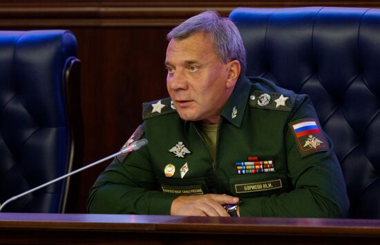 News conference following Army 2017 International Military-Technical Forum at Russian Defense Ministry