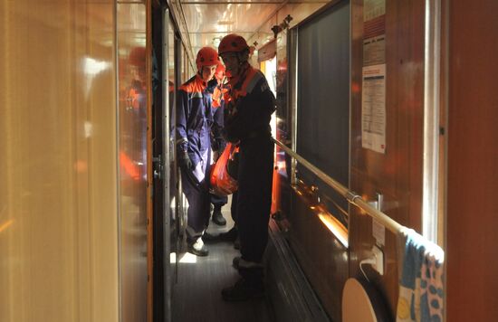 Russian Emergencies Ministry stages drills in Krasnodar Territory
