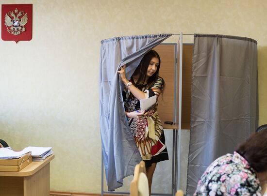 Early municipal election in Omsk