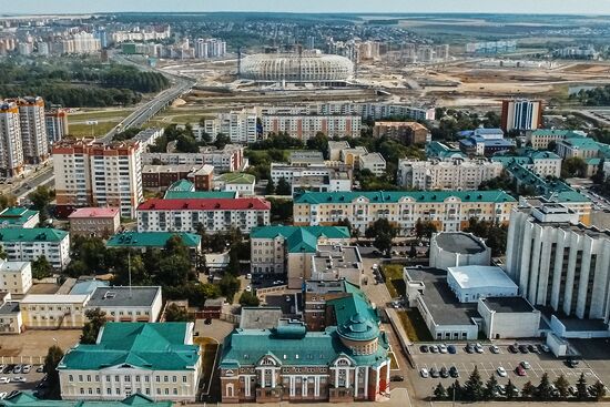 Construction of Mordovia Arena