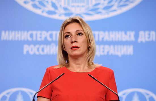 Briefing by Russian Foreign Ministry Spokesperson Maria Zakharova
