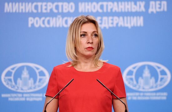 Briefing by Russian Foreign Ministry Spokesperson Maria Zakharova