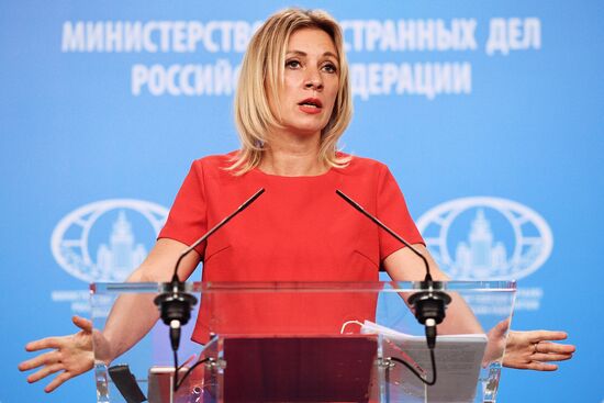 Briefing by Russian Foreign Ministry Spokesperson Maria Zakharova