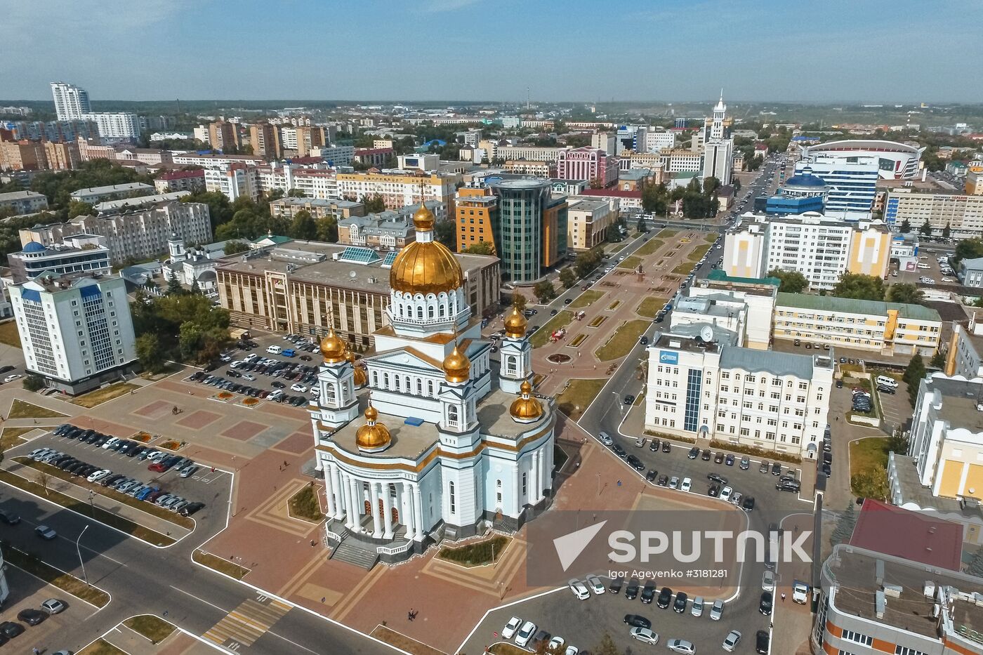 Russian cities. Saransk