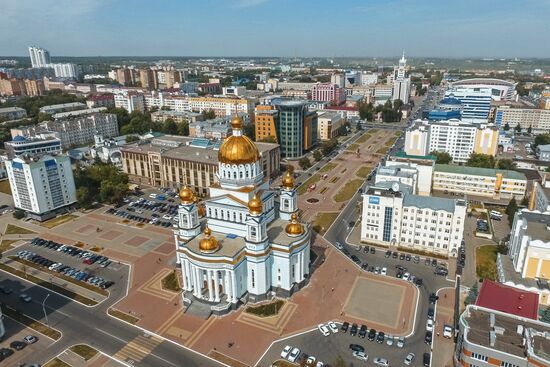 Russian cities. Saransk
