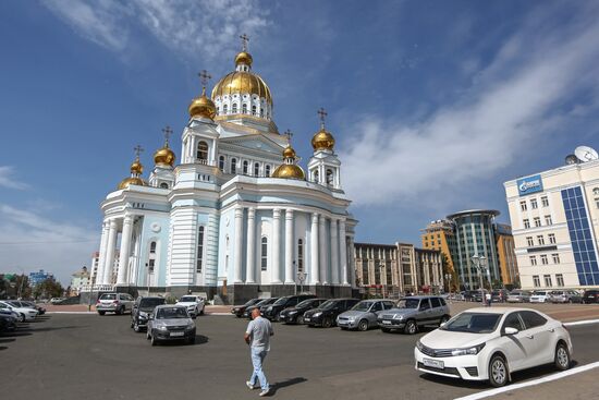 Russian cities. Saransk
