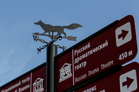 Russian cities. Saransk