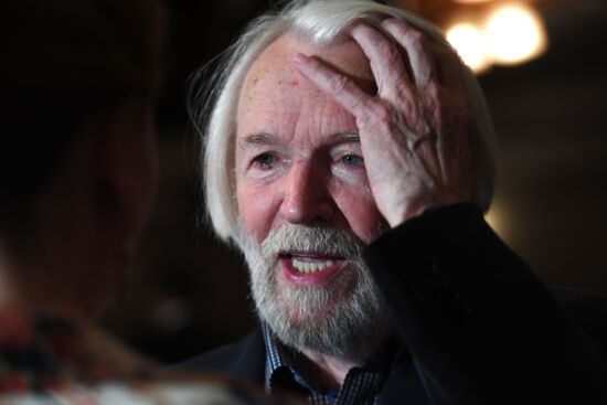 Moscow Chekhov art theater company gathering