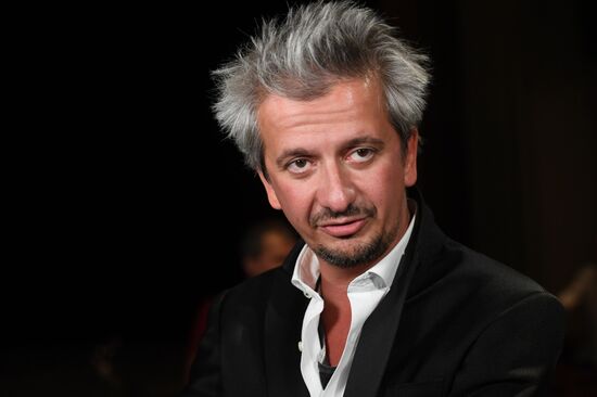 Moscow Chekhov art theater company gathering