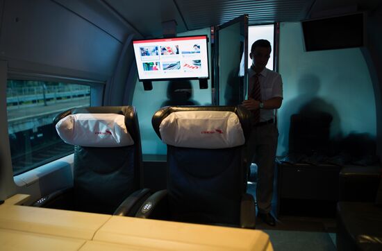 Uniform catering system for Sapsan high-speed trains