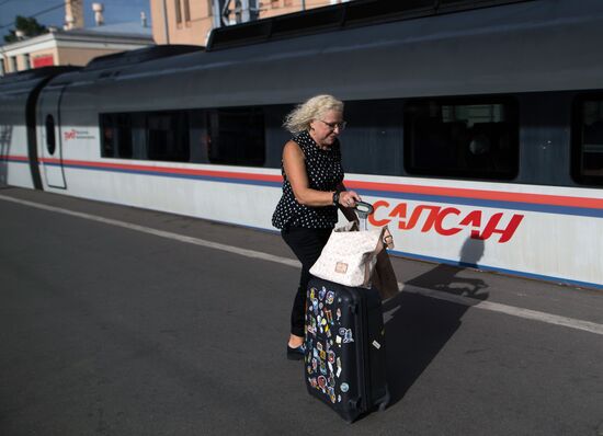 Uniform catering system for Sapsan high-speed trains