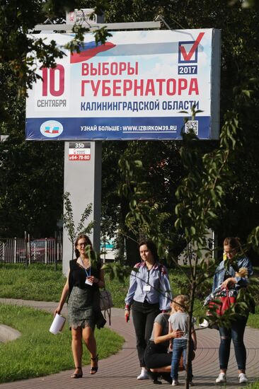 Russia's countrywide election campaign