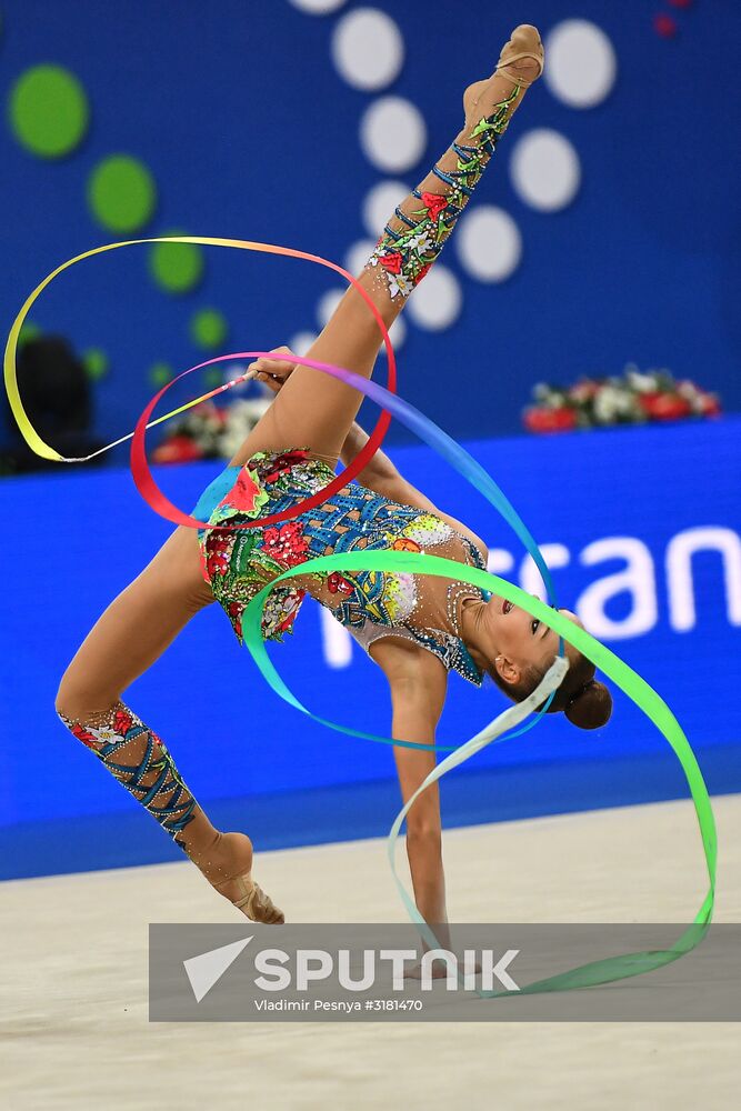 Rhythmic Gymnastics. World Championships. Day Two