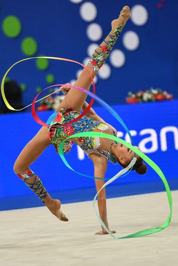 Rhythmic Gymnastics. World Championships. Day Two