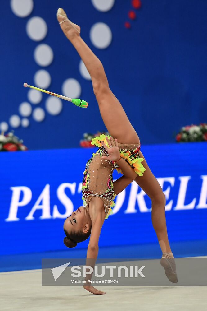 Rhythmic Gymnastics. World Championships. Day Two